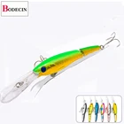 Большая искусственнаяподдельная приманка для рыбалкиприманка для форели, Джеркбейт, Воблер для троллингащуки, окуня, жесткая рыболовные снасти на пескаряприманка для моря, 1 шт.