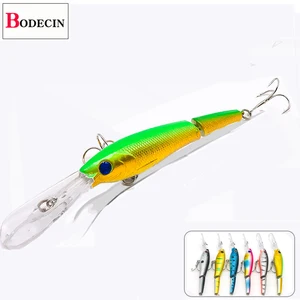 Большая искусственнаяподдельная приманка для рыбалкиприманка для форели, Джеркбейт, Воблер для троллингащуки, окуня, жесткая рыболовные снасти на пескаряприманка для моря, 1 шт.