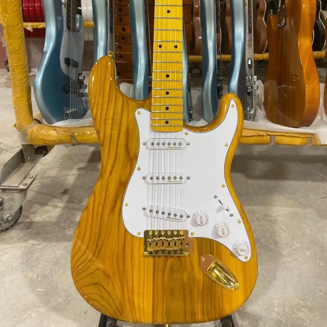 ST электрическая гитара пепельный корпус кленовый гриф - Цена: 14936.98