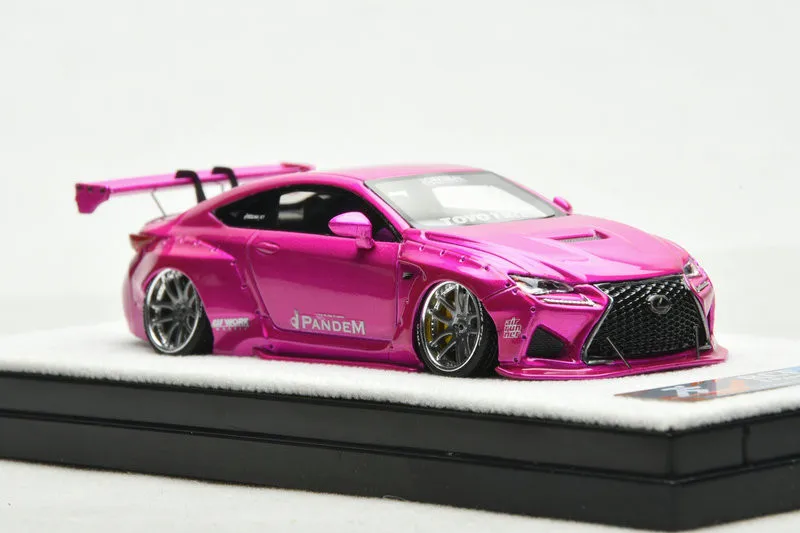 

Модель автомобиля YM 1:64, ракета кролик, широкоугольная модель пандем, Лексус RC-F