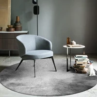 fashionable modern 3d divergent cylindrical simple gray living room bedroom hanging basket chair circular mat carpetcustom size