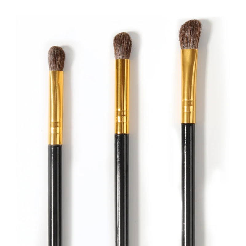 Кисти для макияжа набор тональной основы пудры румян теней век ресниц брови