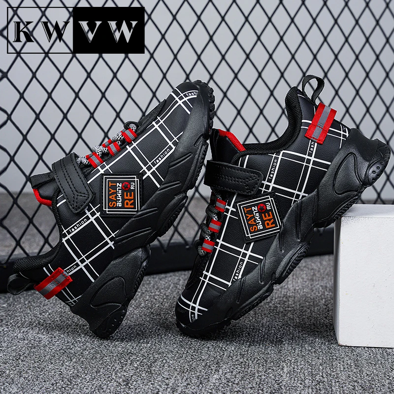 Zapatillas deportivas antideslizantes para ni&ntilde;o y ni&ntilde;a, deportivas informales de EVA, fondo suave, botines para correr al aire libre, suministros de actividades-0