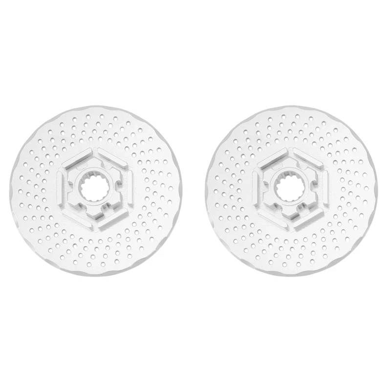 

Металлический задний тормозной диск, шестигранный адаптер для Traxxas X-Maxx XMAXX 1/5 6S 8S, детали для модернизации радиоуправляемого автомобиля, 2 шт.