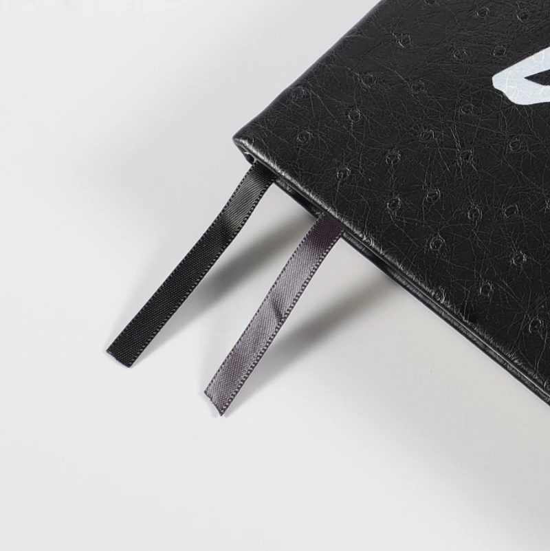 Классический кожаный блокнот в твердой обложке журнал с индивидуальным