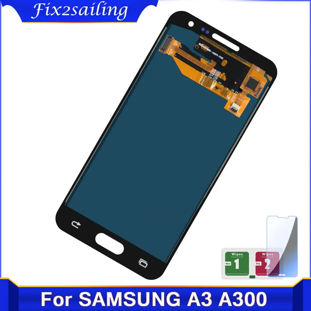 ЖК дисплей для Samsung Galaxy A3 2015 A300 A3000 A300F A300M + сенсорный экран дигитайзер в