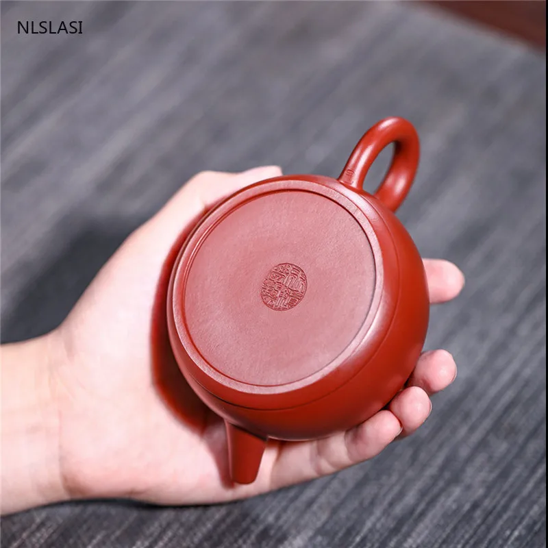 

Yixing Tea pot purple clay filter Teapot Ore beauty kettle handmade Teaware Customized Authentic Tea ceremony supplies 190ml