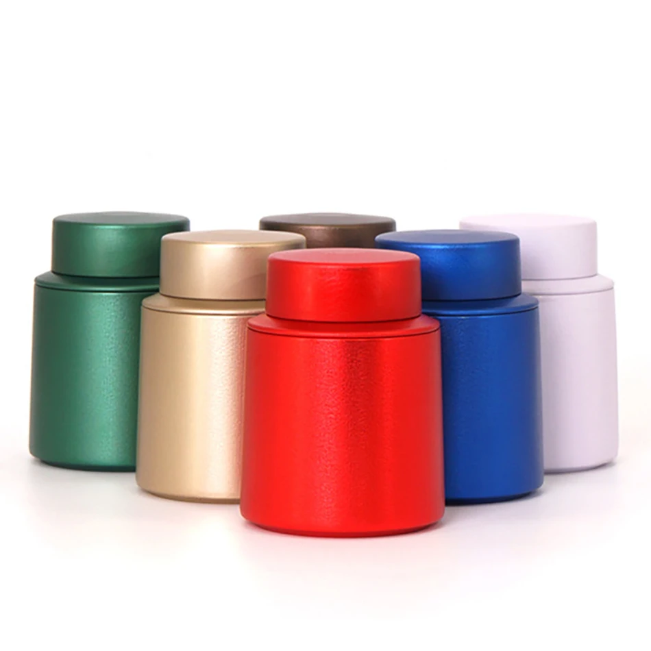 

Star Packaging 20g Aluminum Box With Transparent Window 20ml Round Tin Can With Clear Window And Slip Lid Tin Box