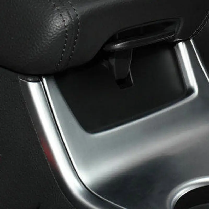 Автомобильный Стайлинг перед сидением ABS держатель для стакана воды отделка