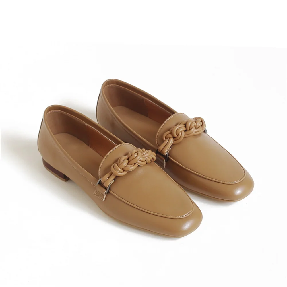 Женская обувь на плоской подошве из натуральной коровьей кожи красивая женская