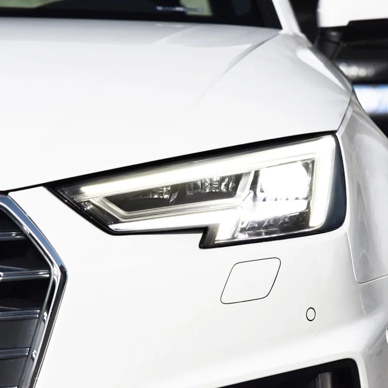 

Фара головного света для автомобилей AUDI A4 B9 2017-2020, автомобильные аксессуары, противотуманные фары, дневные ходовые огсветильник, DRL H7, светод...