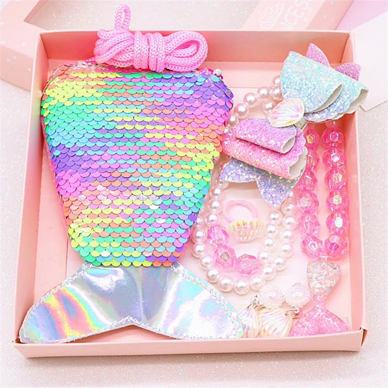 6 шт./кор. Русалка аксессуары ювелирные изделия комплект включающий в себя