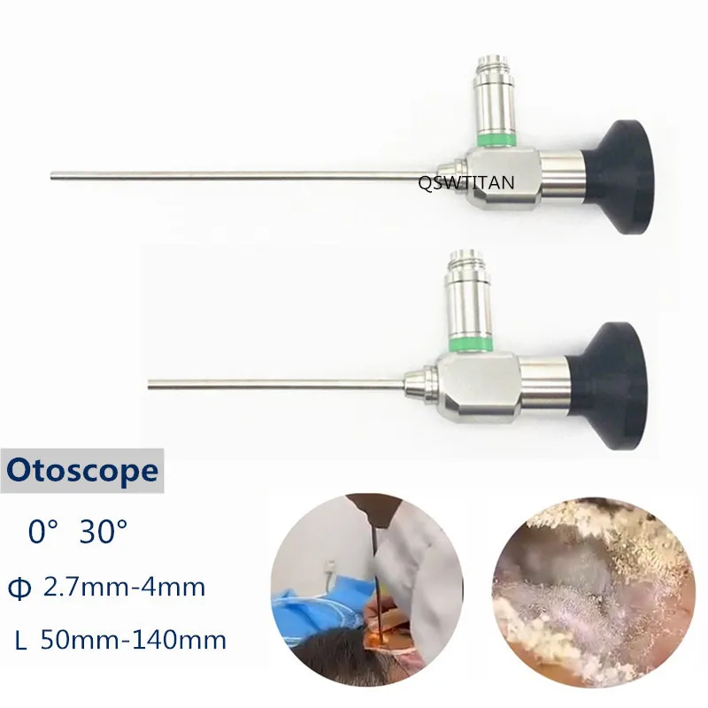Endoscopio r&iacute;gido HD Wolf Storz, otoscopia, c&aacute;mara de endoscopia de oreja, di&aacute;metro de 2,7mm, 3mm, 4mm/0, otoscopio de 30 grados-1