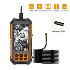 Эндоскоп с ЖК-дисплеем, 4,5 дюйма, 1080P, HD, IPS, 8 светодиодный одов