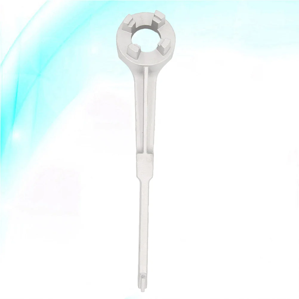 

Алюминиевый барабанный ключ, гаечный ключ, ключ для масляной сетки, Открыватель топлива (серебристый)