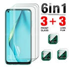6 в 1 Гидрогелевая Fornt пленка для Huawei Nova 7 5 4e Se 7se 7i 5t на Hawei Nova7 на Hawei 7 5 4 E I T прозрачное Защитное стекло для камеры