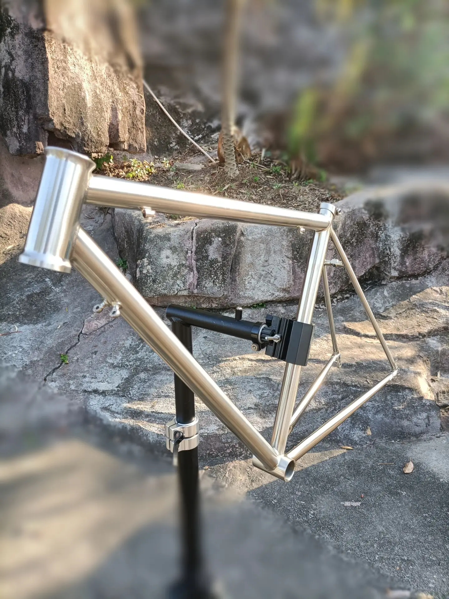 2020 LEXON Road Frames chorme 520 Reynolds Steel Bicyclesets Classic Silver Highway Bike Outside Line Cp Brush | Спорт и развлечения