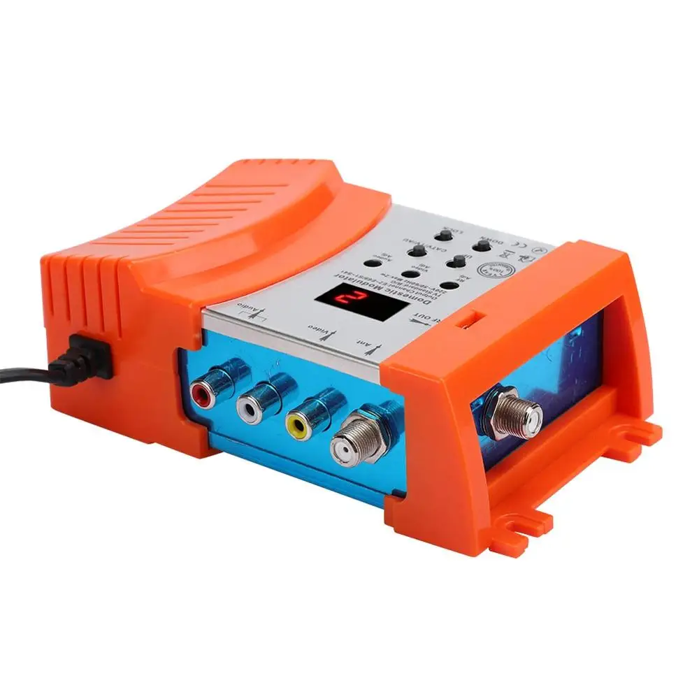 HD модулятор Цифровой HDMI совместимый к RF VHF / UHF PAL/NTSC преобразователь частоты ТВ AV