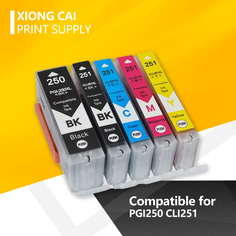 

30Pcs Compatible PGI250 PGI 250 CLI251 Ink Cartridge For Canon PIXMA IP7220 IP8720 MX922 MX722 MG5420 MG5422 MG5520 MG6320 MG6