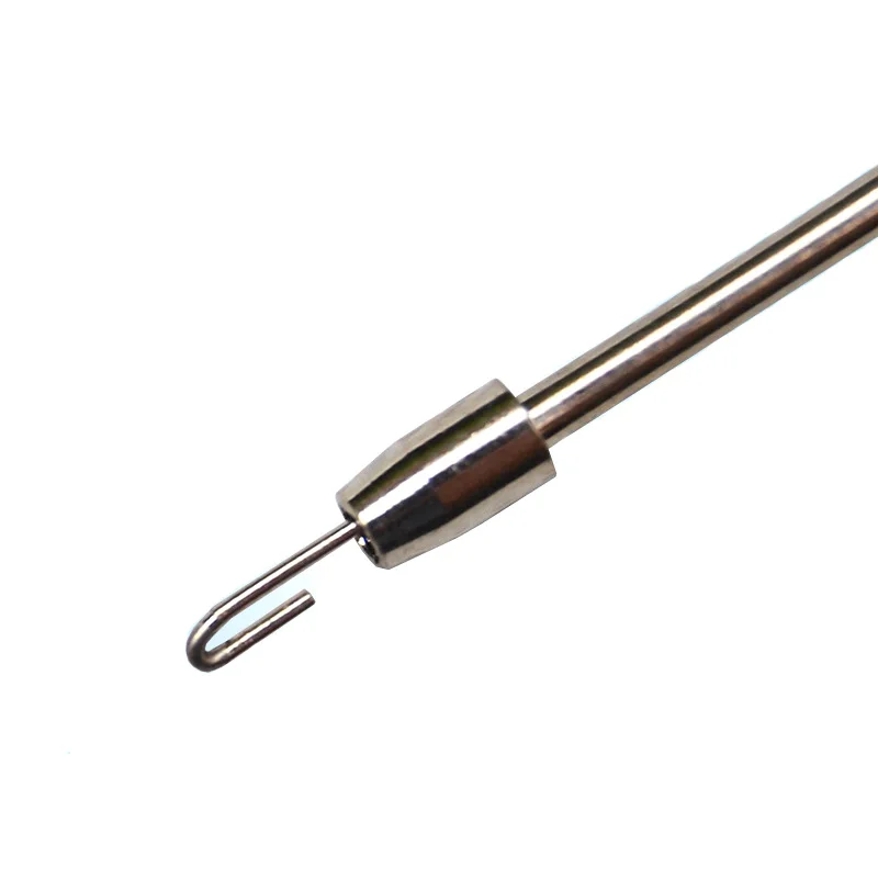 20 штук нержавеющая сталь рыболовная леска соединитель крючок свинцовое сиденье