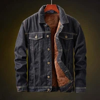 zogaa winter mens trendy fashion warm thicken jacket coat wool lining windproof windproof denim jacket male large size m 8xl