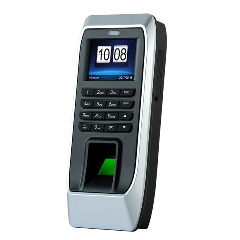 Fingerprint Access Control Machine Attendance Glass Door Password System (EU Plug) | Безопасность и защита