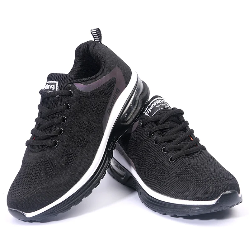 Легкая женская обувь Спортивная повседневная на плоской подошве дышащая