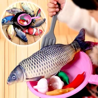 beating real life fish electric jump cat small dolls girl kids boys toy babys stuffed animals plush toys for children toddlers