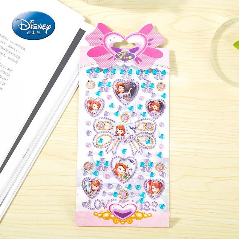 Disney Frozen 2 Эльза 3D пухлые объемные аниме-наклейки для девочек и мальчиков подарок