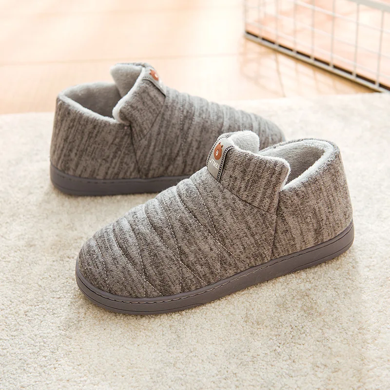 2019 г. модные женские зимние ботинки теплые ботильоны из толстого плюша на плоской