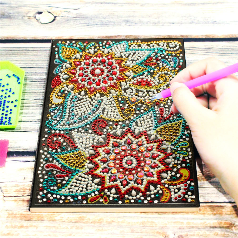 ARMYQZ DIY Алмазный альбом для рисования специальная форма A5 дневник Книга картина из