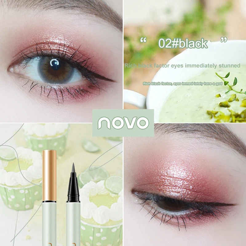 

Colorful Eyeliner Pen Waterproof Quick-drying Eye Liner Pencil Not Blooming Liquid Liner Beauty Pigment Eye Makup Cosmetics Tool