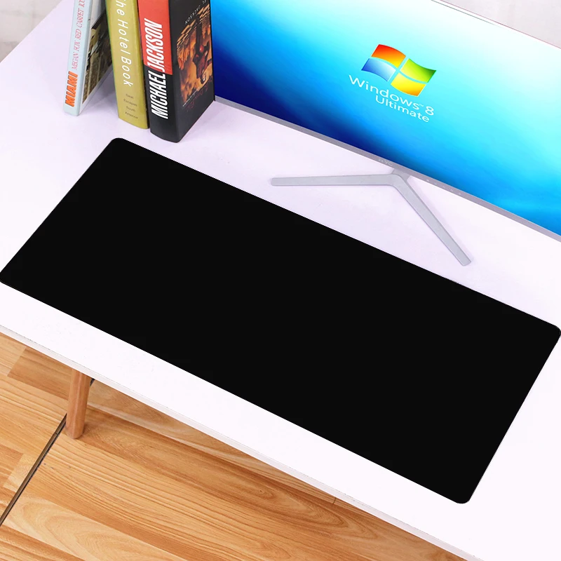 Large World Map Gaming MousePad Graffiti Otaku Black Computer Mouse Pad Gamer Locking Edge Rubber XXL Keyboard pad Desk Mat | Компьютеры и