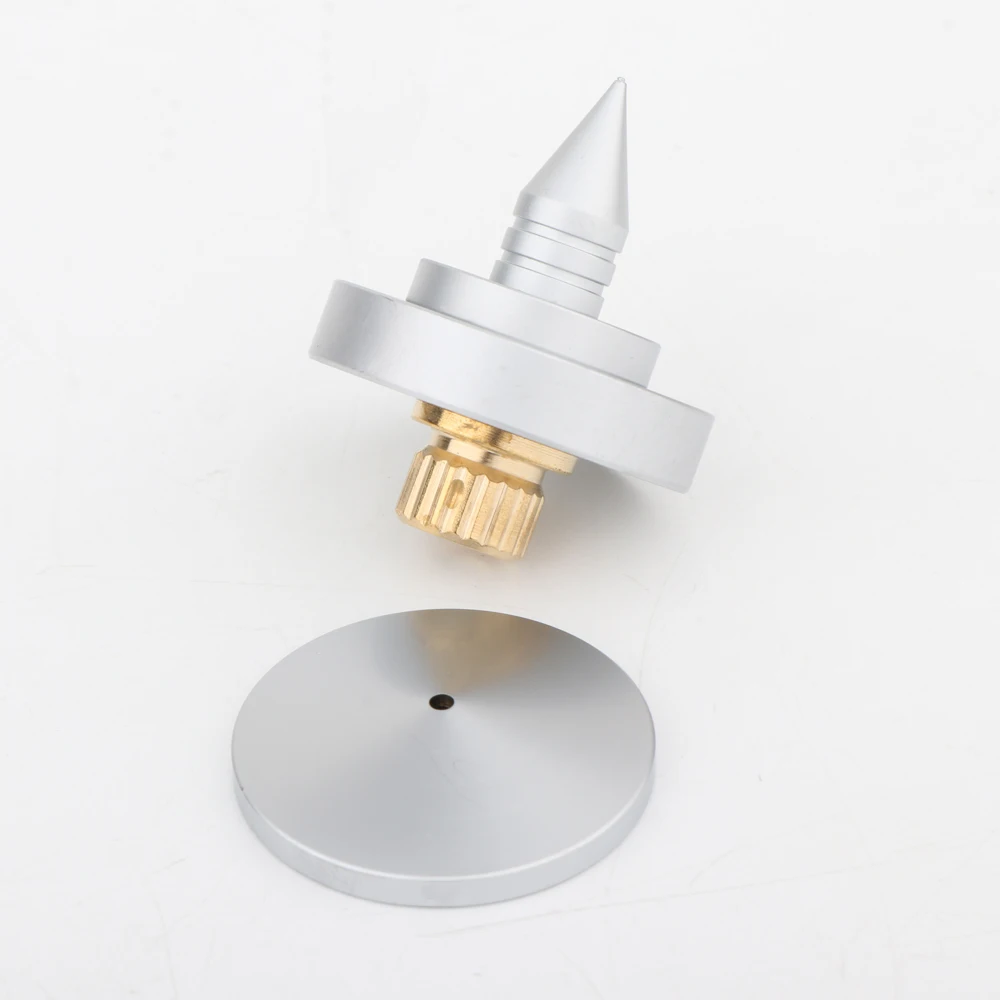 SP0005 Hifi звуковой динамик с изолирующими ножками латунный конусный поворотный