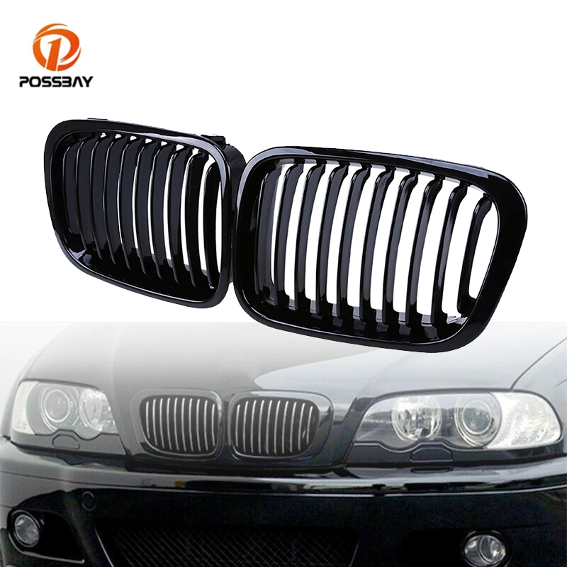 

Решетки для BMW 3-Series E46 Compact 2001 2002 2003 2004 2005, 2 шт.