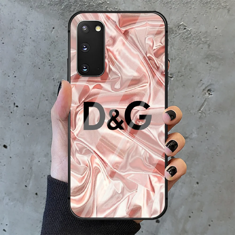 

Luxury brand DG Phone Tempered Glass Case Cover for Samsung Galaxy A M 12 20 21 30 31 40 50 51 52 70 71 72 E S Shell Cell Back