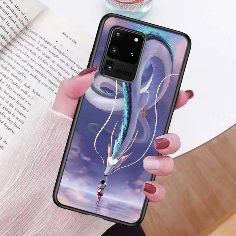 

Spirited Away Anime for Samsung S20 FE Ultra Plus A91 A81 A71 A51 A41 A31 A21 A11 A72 A52 A12 Soft Black Phone Case