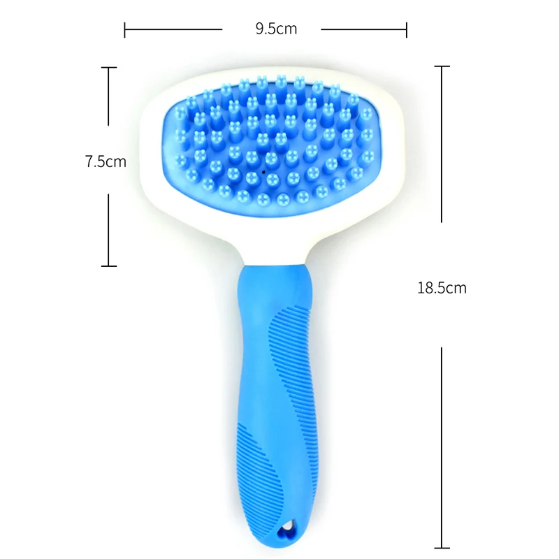 Щетка для ванны собак и кошек Мягкая силиконовая щетка груминга домашних