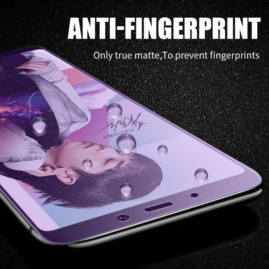 С защитой от синего света матовая защитная пленка из закаленного стекла для Samsung