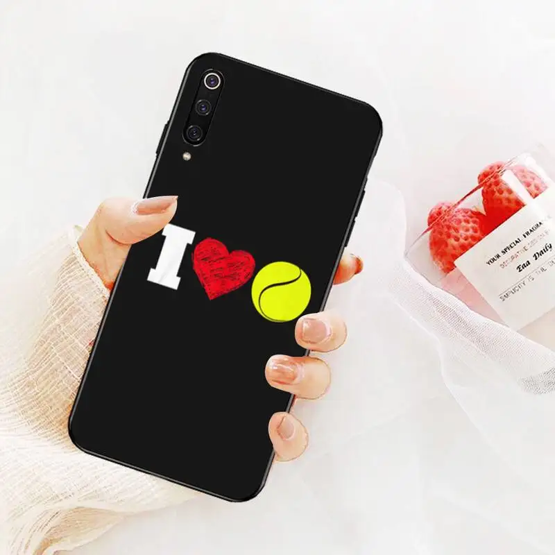 Черный мягкий чехол PENGHUWAN с движущимся теннисным мячом для телефона Redmi Note 8 8A 7 6 6A 5