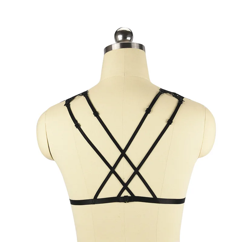 Prom queen lace cross tassel hollow sexy harness underwear suitable for any body and delicate |