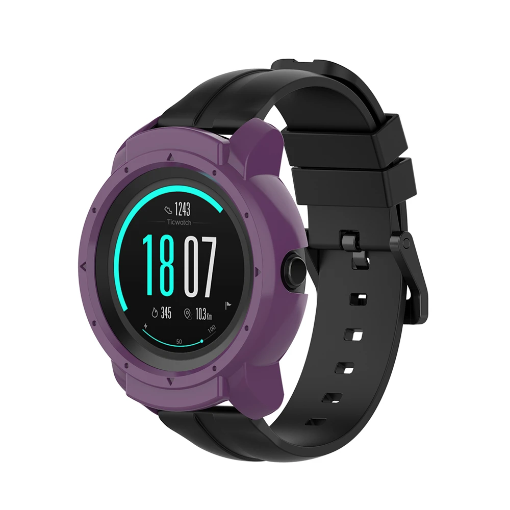 Защитный силиконовый чехол для TicWatch E2 Bluetooth Smart Watch резиновый защитный часов