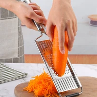 shredder cutter stainless steel portable manual vegetable slicer easy clean grater with handle multi purpose home kitchen tool