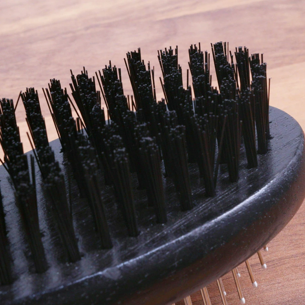 Мягкий гребень для груминга легкая и безопасная деревянная щетка с длинной