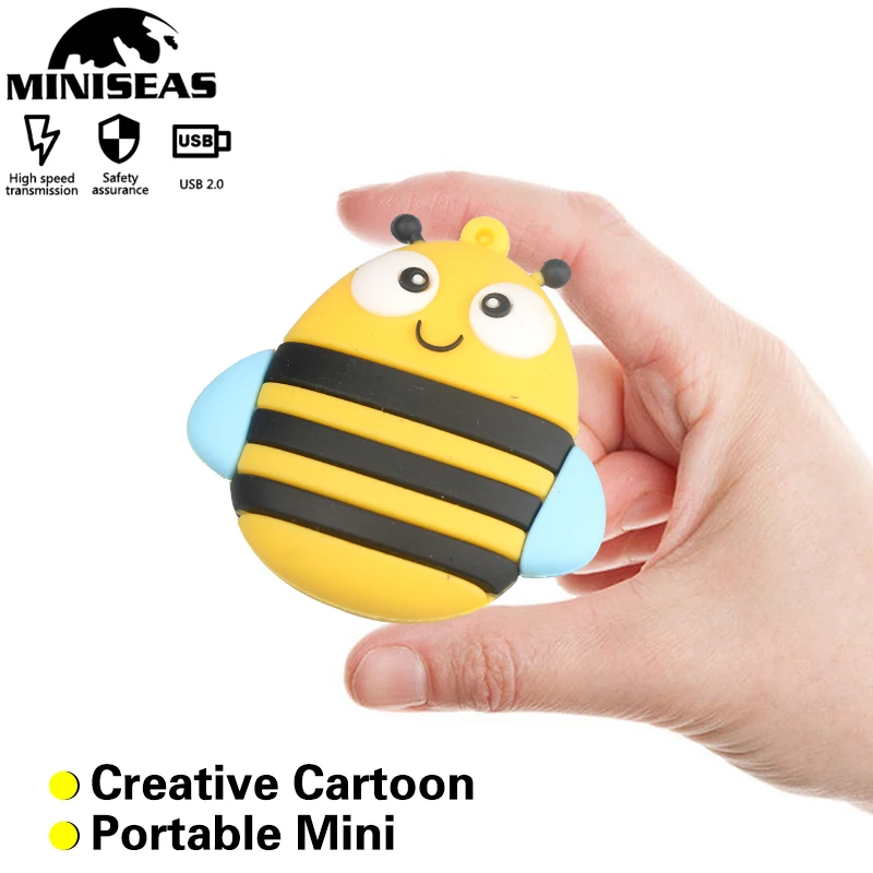Usb Flash Drive Cartoon Animado Man Pendrive for PC 16g 32g 64g Pen Memory USB Stick U Disk Miniseas | Компьютеры и офис