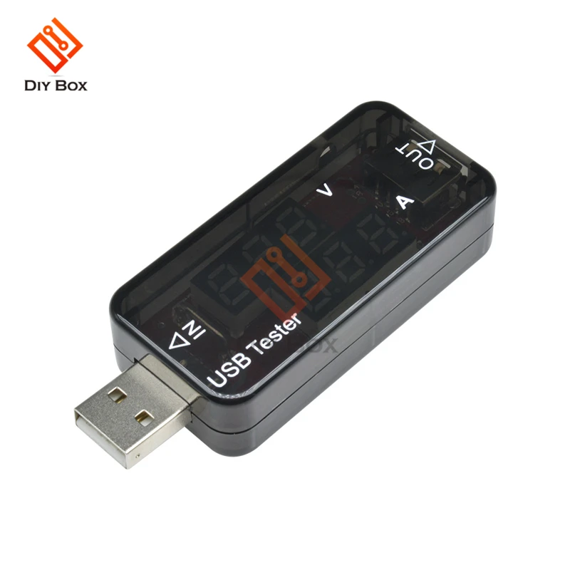 Светодиодный вольтметр с двойным usb-портом, амперметр, тестовый детектор, тестовый детектор er для автомобиля, мотоцикла, вольт, усилитель, детектор Doctor Meter Monitor