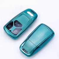 2020 tpu car key cover full case holder for audi a4 new a4l a5 a6l b9 q5 q7 tt tts 8s 2016 2017 car styling keychain accessories