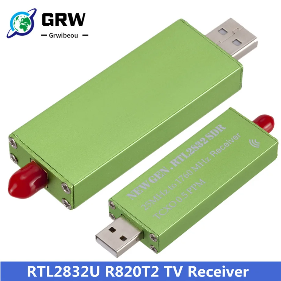 

USB2.0 RTL SDR 0.5 PPM TCXO RTL2832U R820T2 TV Tuner Stick AM FM NFM DSB LSB SW Software Defined Radio SDR TV Scanner Receiver