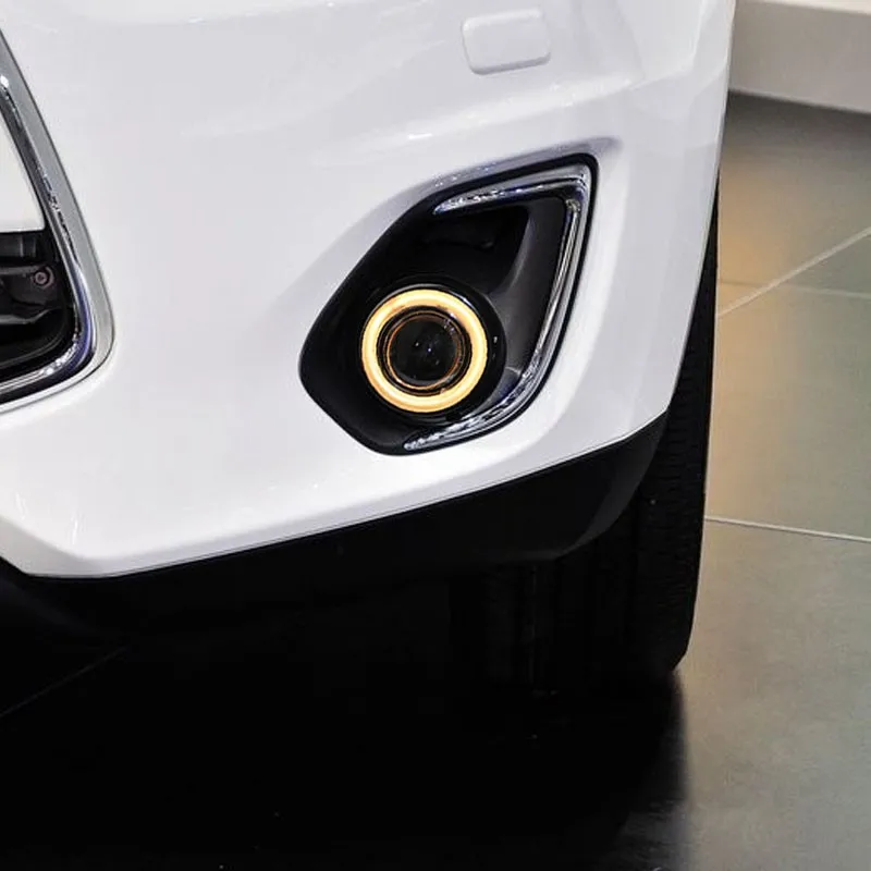 

Eosuns Cob Angel Eye Led Daytime Running Light Drl + Halogen Fog Lamp + Projector Lens for Mitsubishi Asx 2013-14