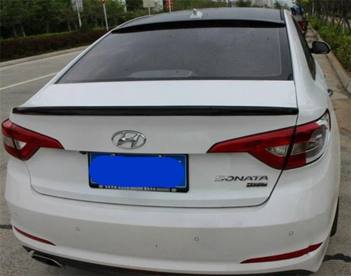 Спойлер на крышу для Sonata 2016 2018 Hyundai 9 спойлер из АБС пластика цветной задний